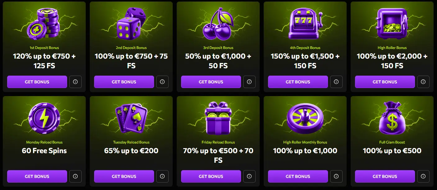 Instasino casinobonussen met stortingsbonus en gratis spins